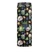 Bouteilles Isothermes Halloween éffrayant : Motif à main foncée. (Dos)