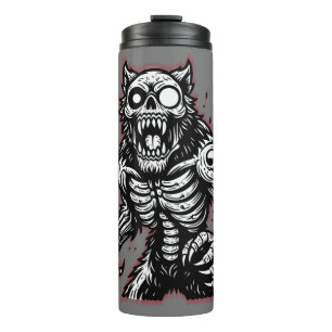 Bouteilles Isothermes Halloween effrayant Zombie Werewolf