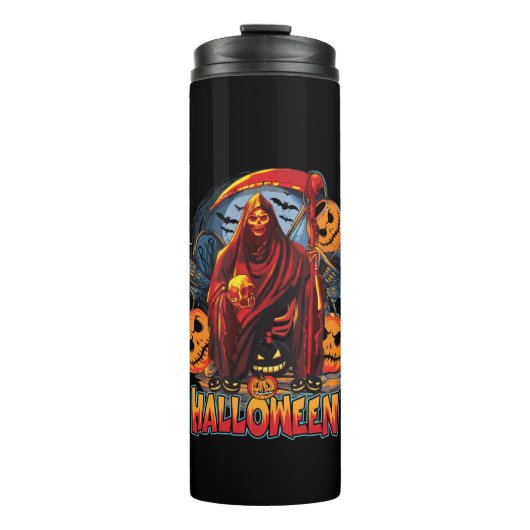 Bouteilles Isothermes Halloween Evil skeleton (Devant)