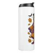 Bouteilles Isothermes Halloween fantôme de chien Pitpull (Tourné sur la gauche)