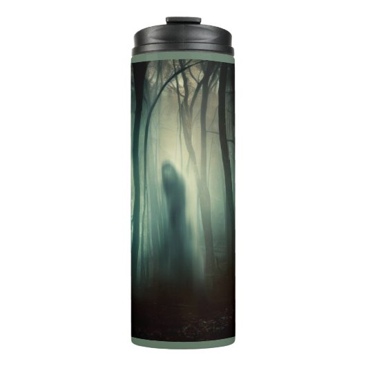 Bouteilles Isothermes Halloween - Forêt hantée 4 (Devant)