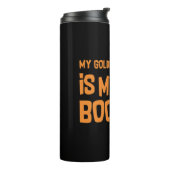 Bouteilles Isothermes Halloween Golden Retriever (Tourné sur la gauche)