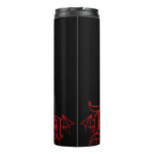 Bouteilles Isothermes Halloween gothique Dracula (Dos)