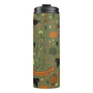 Bouteilles Isothermes Halloween Haunt : Mélange Vintage Éffrayant