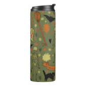 Bouteilles Isothermes Halloween Haunt : Mélange Vintage Éffrayant (Tourné sur la gauche)