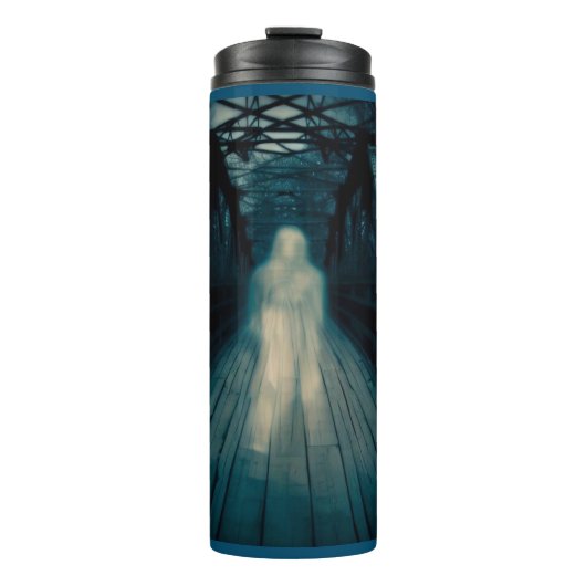 Bouteilles Isothermes Halloween - Haunted Bridge 1 (Devant)