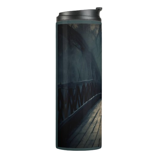 Bouteilles Isothermes Halloween - Haunted Bridge 2 (Tourné sur la gauche)