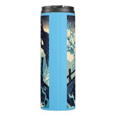 Bouteilles Isothermes Halloween - Haunted Bridge Woodcut 2 (Dos)