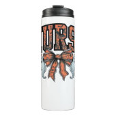 Bouteilles Isothermes Halloween Infirmière Scary Coquette Bow Classic T- (Devant)