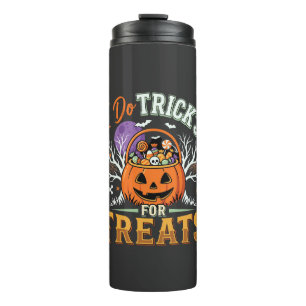 Bouteilles Isothermes Halloween Je Fais des Tours pour des Friandises Ci