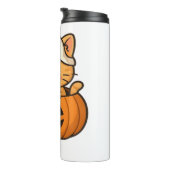 Bouteilles Isothermes Halloween Kitty à l'intérieur d'un T-shirt classiq (Tourné sur la droite)