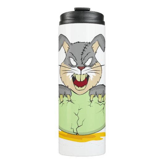 Bouteilles Isothermes Halloween lapin (Devant)
