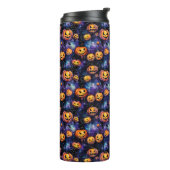 Bouteilles Isothermes Halloween Leggings Jack-O-Lanterns Orange Citrouil (Tourné sur la gauche)