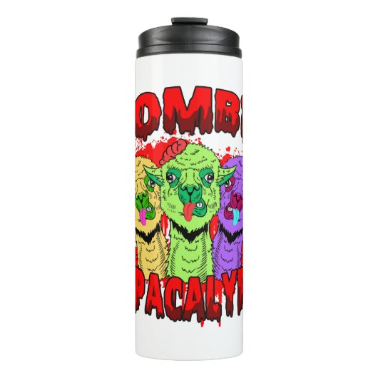 Bouteilles Isothermes Halloween Llama Alpaca Funny Lama Glama Cool Cadea (Devant)