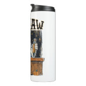 Bouteilles Isothermes Halloween occidentale rétro Boo Haw (Tourné sur la droite)