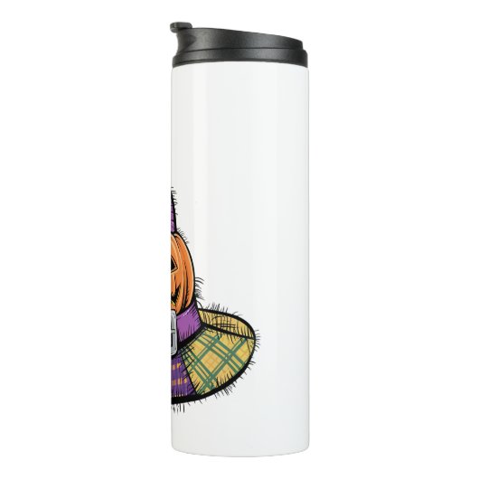 Bouteilles Isothermes Halloween Patchwork Witch Casquette Éffrayant (Tourné sur la droite)