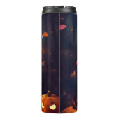 Bouteilles Isothermes Halloween Pitbull avec la peur Citrouille (Dos)