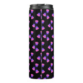 Bouteilles Isothermes Halloween rose violet noir bonbon thermique Tumble (Dos)