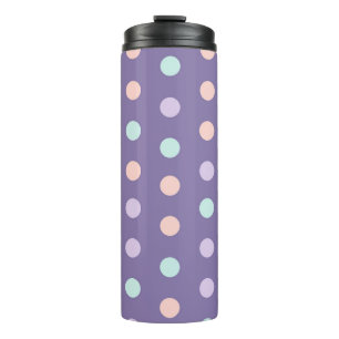 Bouteilles Isothermes Halloween sans couture motif avec isolat pois