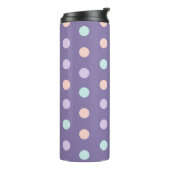 Bouteilles Isothermes Halloween sans couture motif avec isolat pois (Tourné sur la gauche)