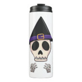 Bouteilles Isothermes Halloween Skeleton design, Halloween Éffrayant (Devant)