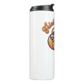 Bouteilles Isothermes Halloween Sloth Trick ou Sleep Jote Slote Citrouil (Tourné sur la gauche)