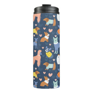 Bouteilles Isothermes Halloween Spiders Web : Motif sans couture
