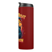 Bouteilles Isothermes Halloween Spooky Vibes: Trick or Treat Skeleton (Tourné sur la droite)
