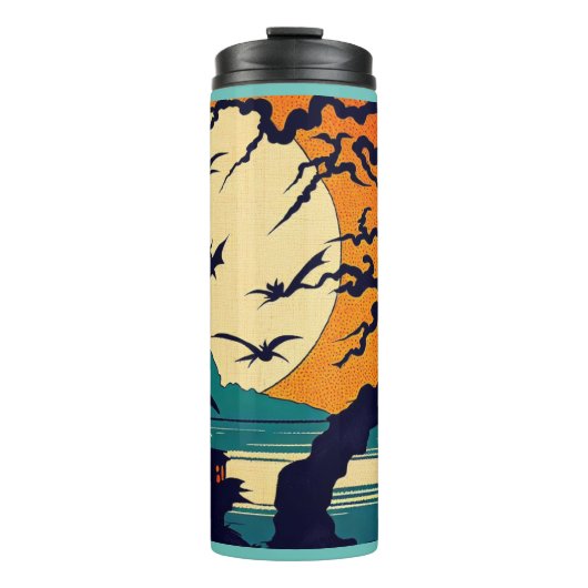 Bouteilles Isothermes Halloween - Style de coupe 7 (Devant)