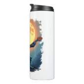 Bouteilles Isothermes Halloween Turtle Skeleton Rocker Tee pour Music Lo (Tourné sur la droite)