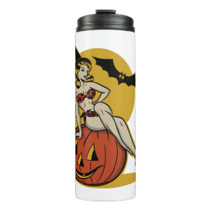 Bouteilles Isothermes Halloween Vintage