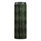 Bouteilles Isothermes Halloween violet Citrouille Grunge vert (Dos)