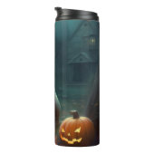 Bouteilles Isothermes Halloween Weimaraner avec la peur Citrouille (Tourné sur la droite)