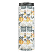 Bouteilles Isothermes Halloween Whimsical Cauldron et Motif de chats (Dos)