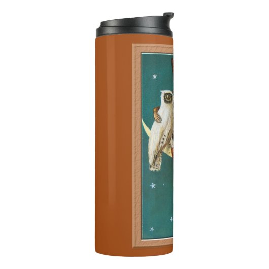 Bouteilles Isothermes Halloween Witch & Owl (Tourné sur la gauche)