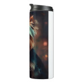 Bouteilles Isothermes Halloween Yorkshire Terrier Avec La Peur Citrouill (Tourné sur la droite)