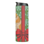 Bouteilles Isothermes Hammy Christmas Hamster Noël (Tourné sur la droite)