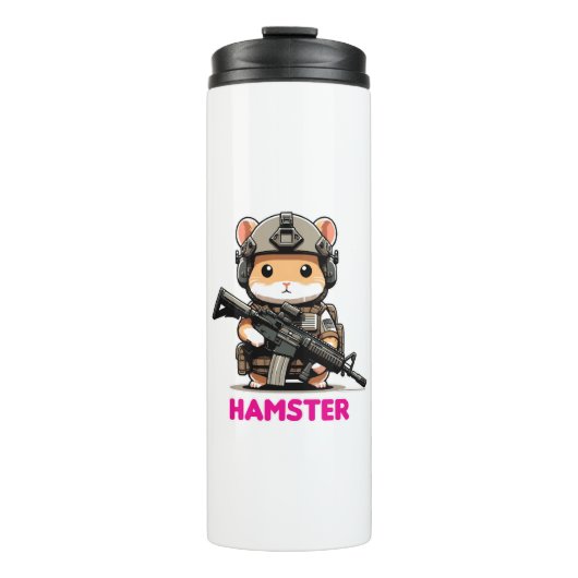 Bouteilles Isothermes Hamster tactique (Devant)
