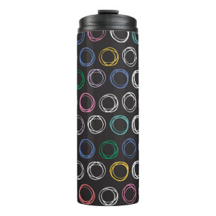 Bouteilles Isothermes Hand drawn pattern with brushed lines seamless pat