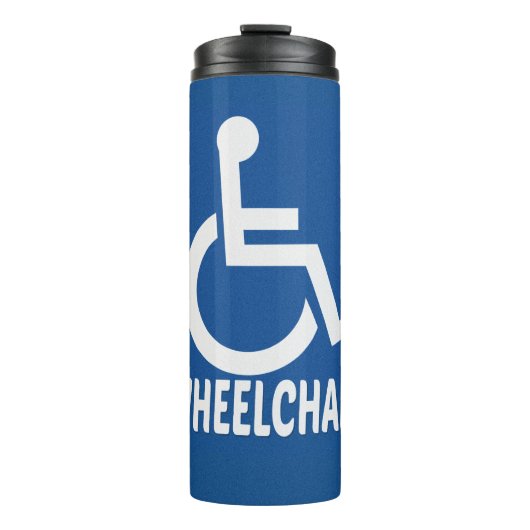 Bouteilles Isothermes Handicap Fauteuil roulant (Devant)