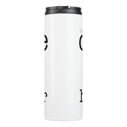 Bouteilles Isothermes Hangover de lecture/café (Dos)