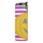 Bouteilles Isothermes Happy Big Modern Orange Pumpkin (Tourné sur la gauche)