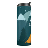 Bouteilles Isothermes Happy Camper Tent and Mountains (Tourné sur la gauche)