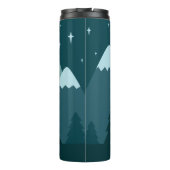 Bouteilles Isothermes Happy Camper Tent and Mountains (Dos)