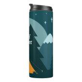Bouteilles Isothermes Happy Camper Tent and Mountains (Tourné sur la droite)