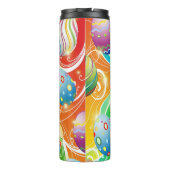 Bouteilles Isothermes Happy Easter Eggs Festive Pattern (Dos)