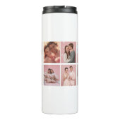 Bouteilles Isothermes Happy First Valentine's Day Custom Thermal Tumbler (Dos)