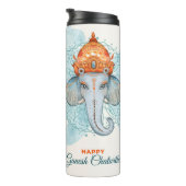 Bouteilles Isothermes Happy Ganesh Chaturthi (Tourné sur la droite)