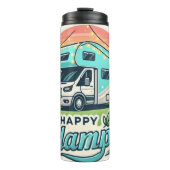 Bouteilles Isothermes Happy Glamper Travel Mug - Adventure Await (Devant)