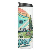 Bouteilles Isothermes Happy Glamper Travel Mug - Adventure Await (Tourné sur la droite)